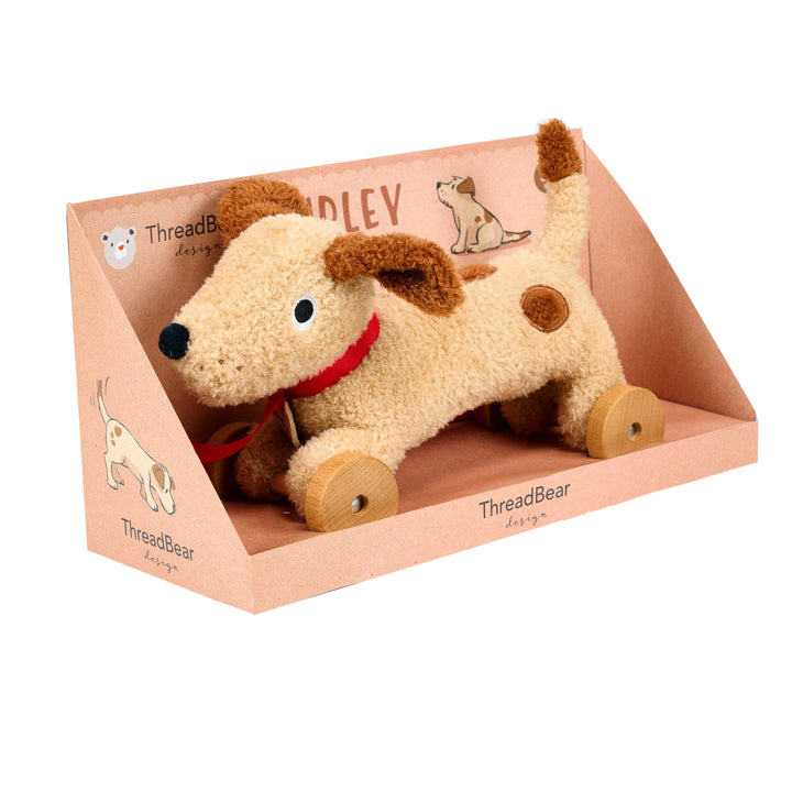 Tender Leaf - Dudley Pull Along Dog - Mabel & Fox