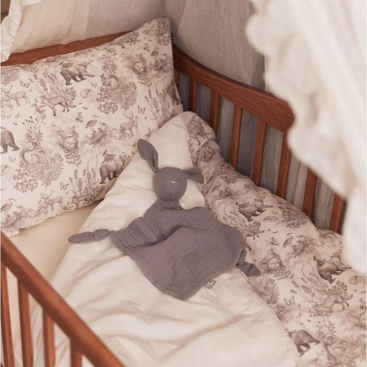 Jollein - Duvet Cover - Grey Forest Animals