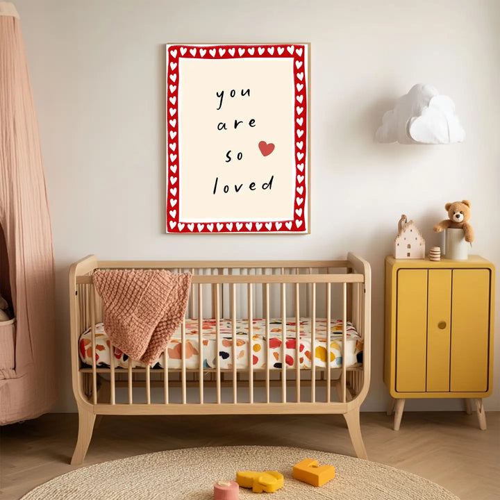 Kumo Art Prints - Art Print - You Are So Loved - Mabel & Fox