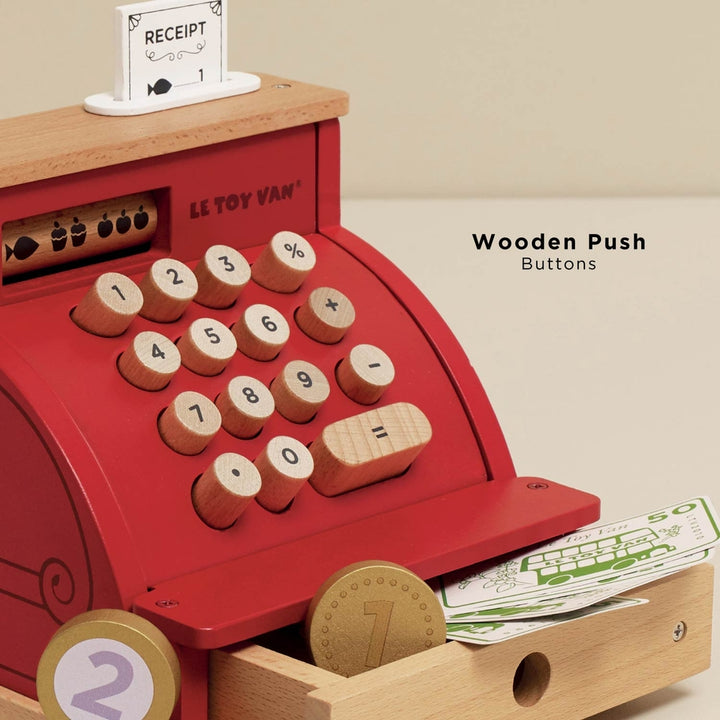 Le Toy Van – Shop Till – Cash Register & Money - Mabel & Fox
