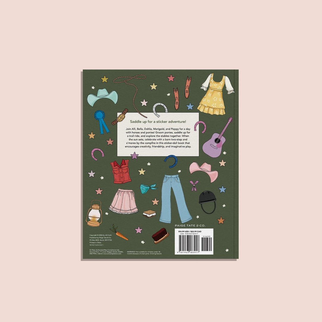 Paige Tate & Co – My Fancy Sticker Storybook: Horses & Ponies - Mabel & Fox