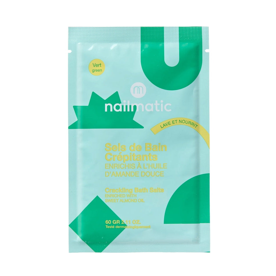 Nailmatic - Crackling Bath Salts - Green