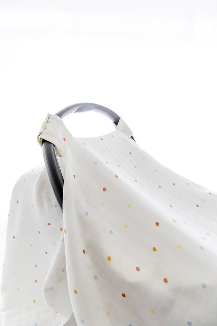 Gloop! - Car Seat Protector - Coloured Confetti
