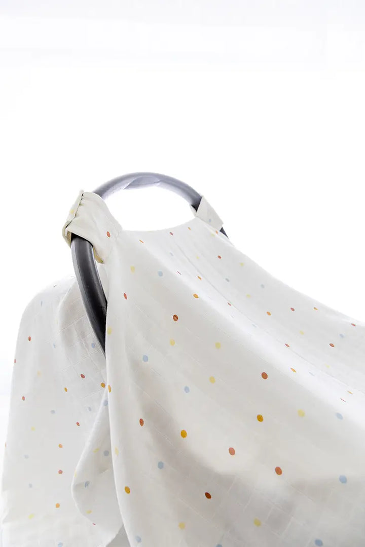 Gloop! - Car Seat Protector - Coloured Confetti