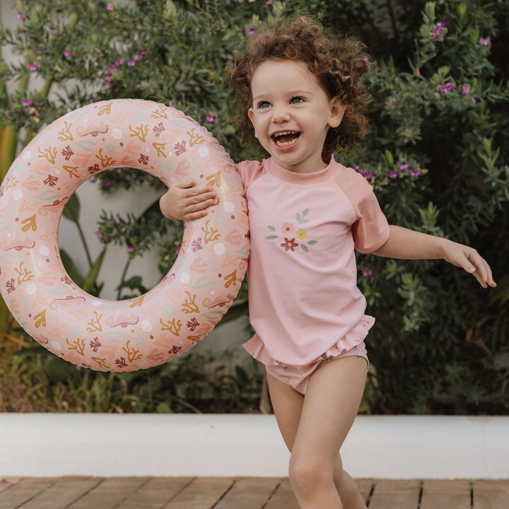 Little Dutch - Swim Ring - Ocean Dreams Pink - Mabel & Fox