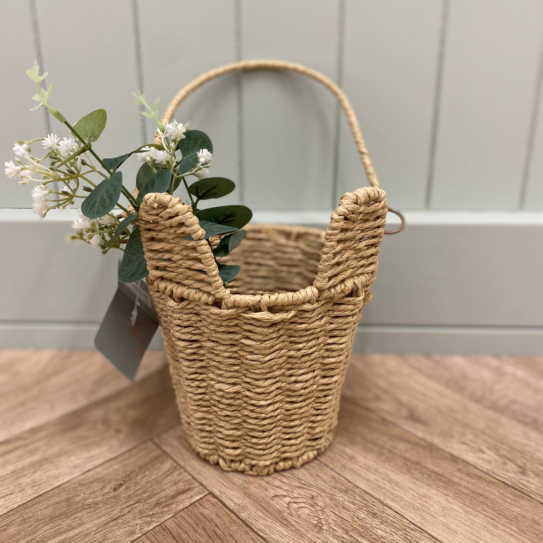 Gainsborough Giftware – Storage Basket – Paperrope Bunny Ears - Mabel & Fox