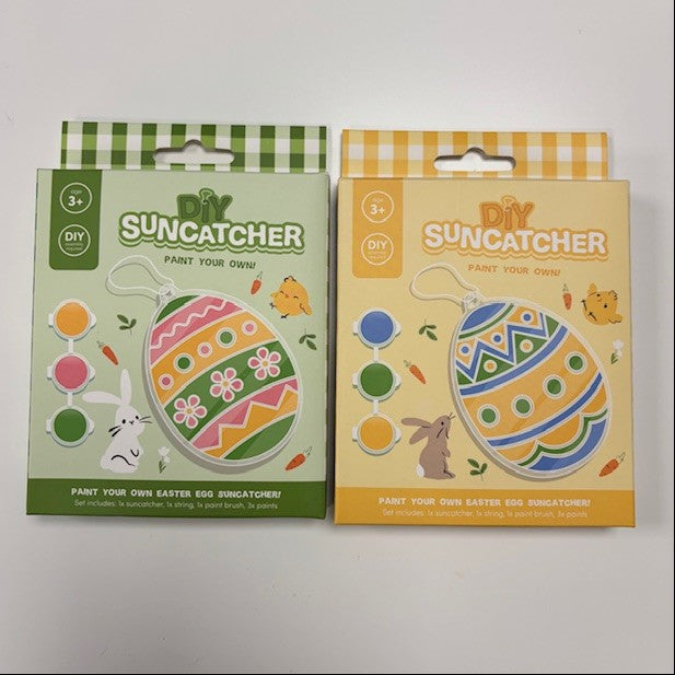 Gainsborough Giftware – Paint Your Own Sun Catcher – Springtime Easter Egg - Mabel & Fox