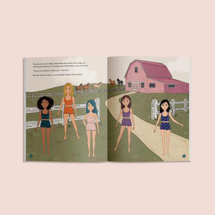 Paige Tate & Co – My Fancy Sticker Storybook: Horses & Ponies - Mabel & Fox