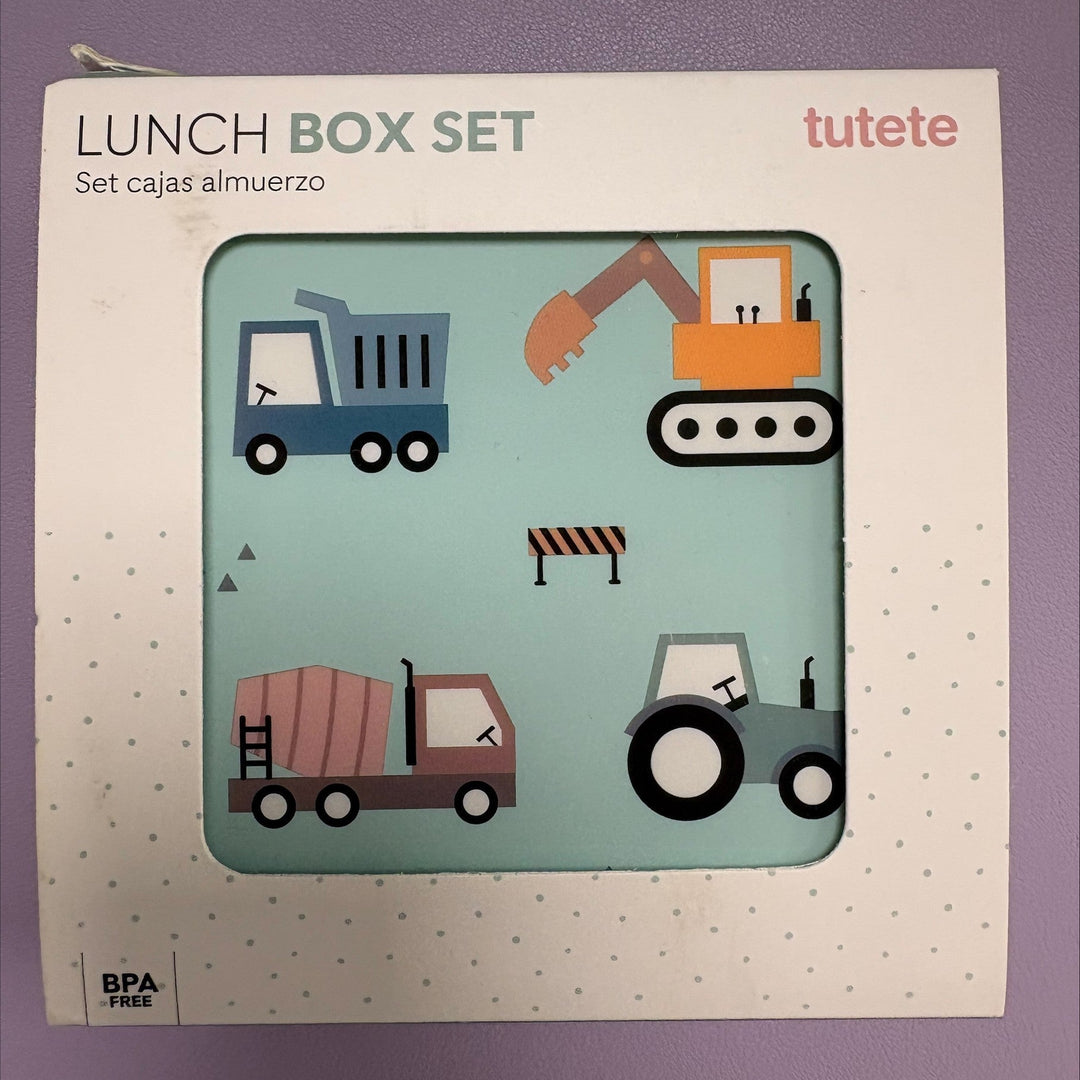 Sample Sale (Scratched Surface) - Tutete - Lunch Box Set - Trucks (3 Pack)