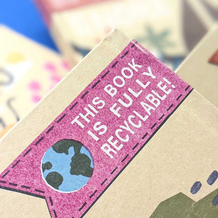 Eco Cased Book - Garden - Can you buzz like a bee? - Mabel & Fox