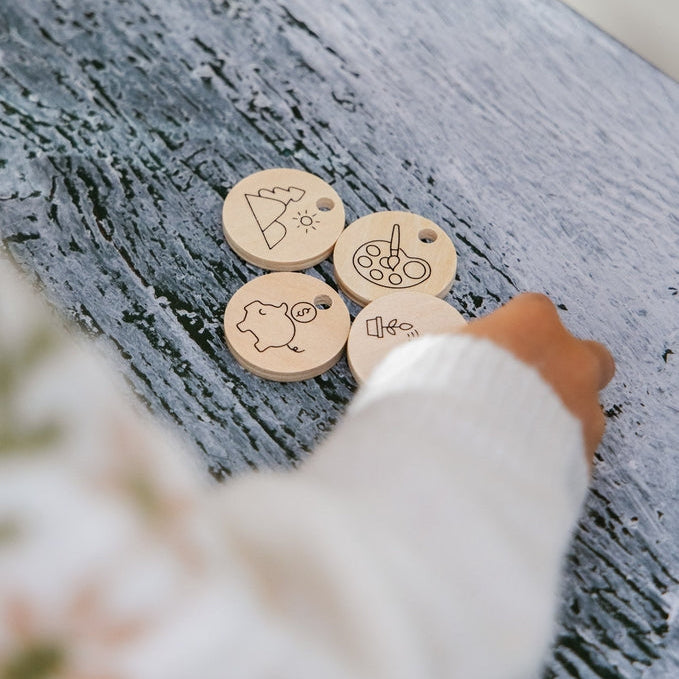 Coco Village - Wooden Routine, Tasks & Rewards Board