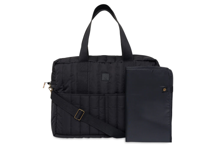 Jollein - Puffed Moos Diaper Bag - Black