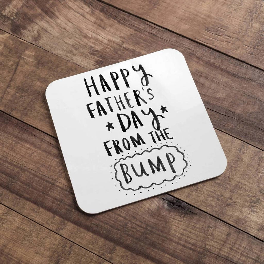 Ellie Ellie - Coaster - Happy Father's Day from the Bump - Mabel & Fox