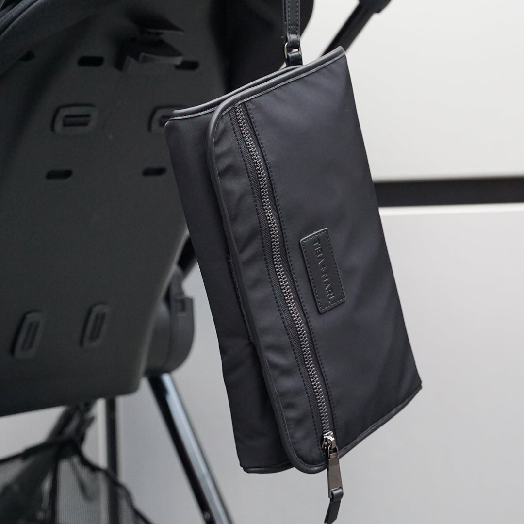 Tiba + Marl - Eco Etta Changing Clutch - Black
