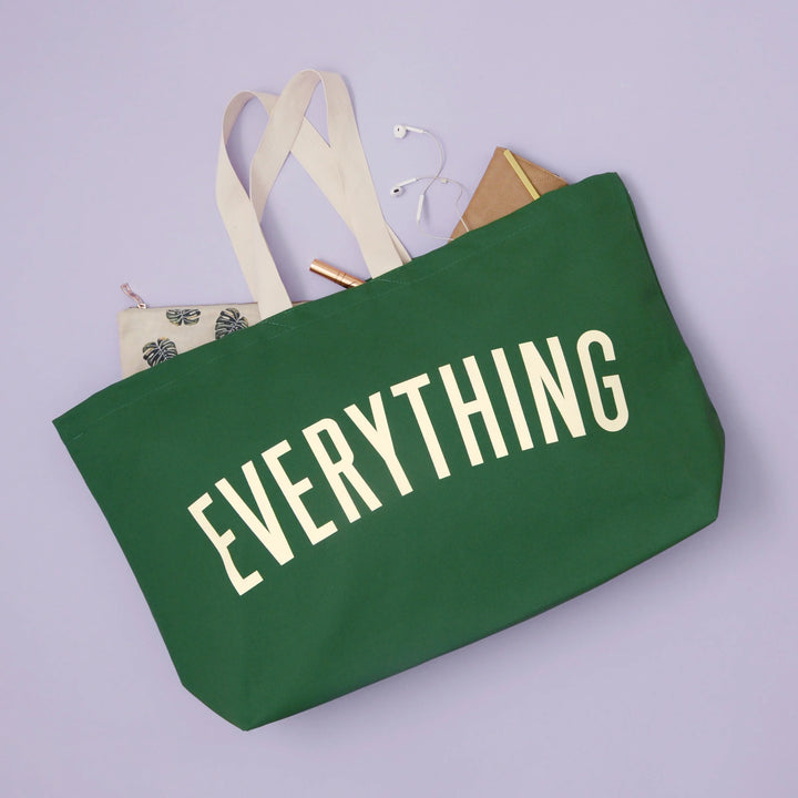 Alphabet Bags - Everything Bag - Forest Green