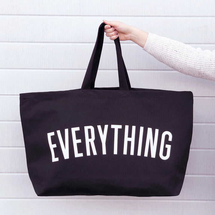 Alphabet Bags - Everything Bag - Black