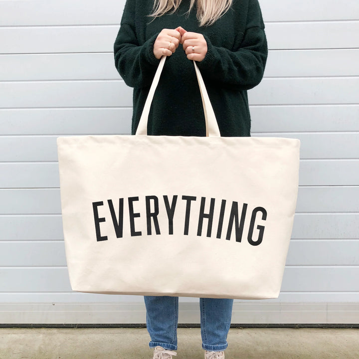 Alphabet Bags - Everything Bag - Natural