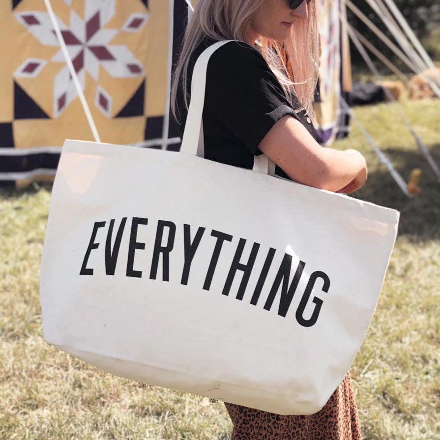 Alphabet Bags - Everything Bag - Natural