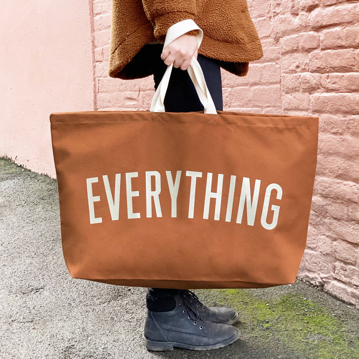 Alphabet Bags - Everything Bag - Tan