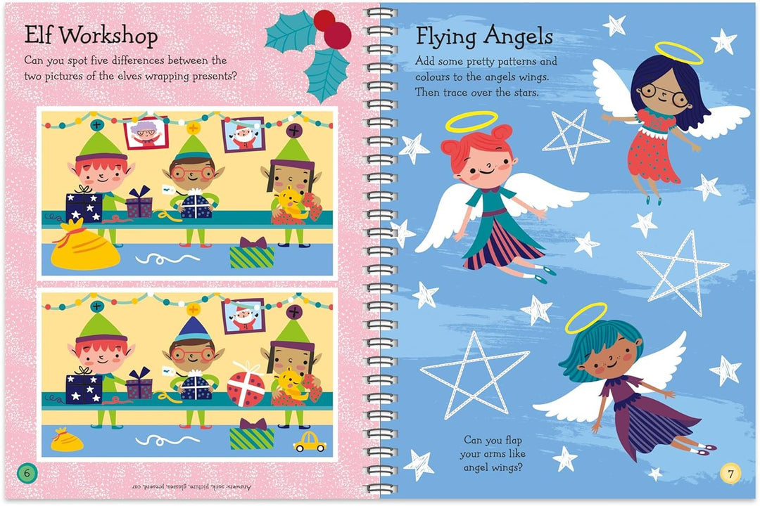 Excellent Elves - Gem Art Activity Book - Mabel & Fox