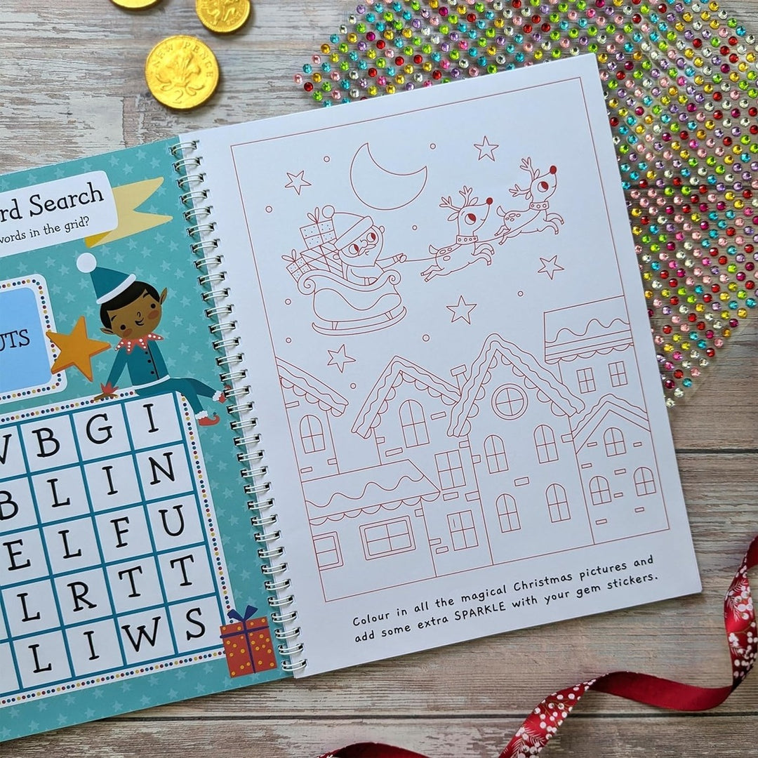 Excellent Elves - Gem Art Activity Book - Mabel & Fox