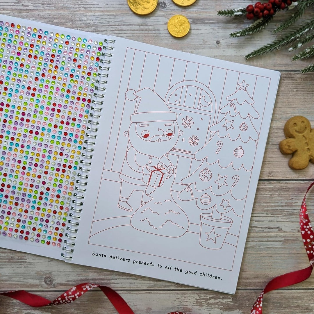 Excellent Elves - Gem Art Activity Book - Mabel & Fox