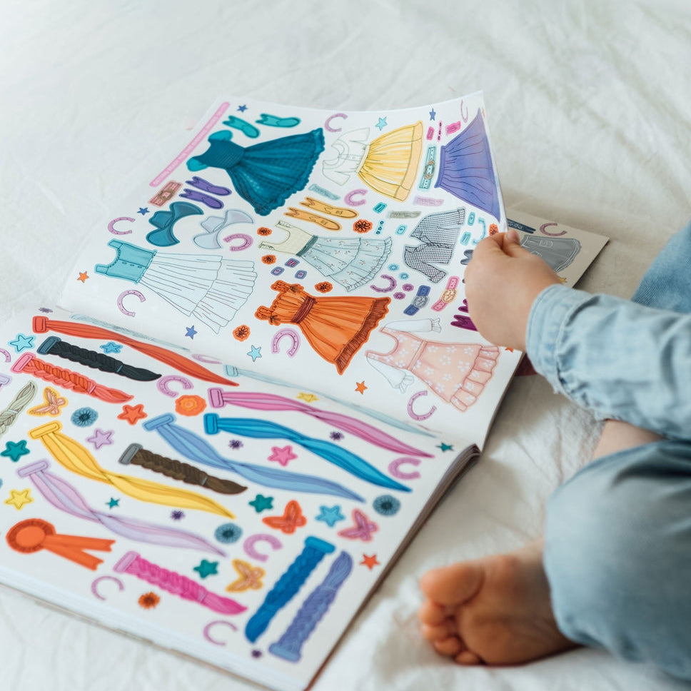 Paige Tate & Co – My Fancy Sticker Storybook: Horses & Ponies - Mabel & Fox