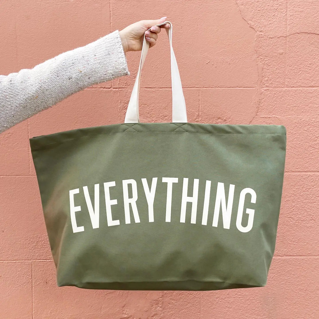 Alphabet Bags - Everything Bag - Olive Green