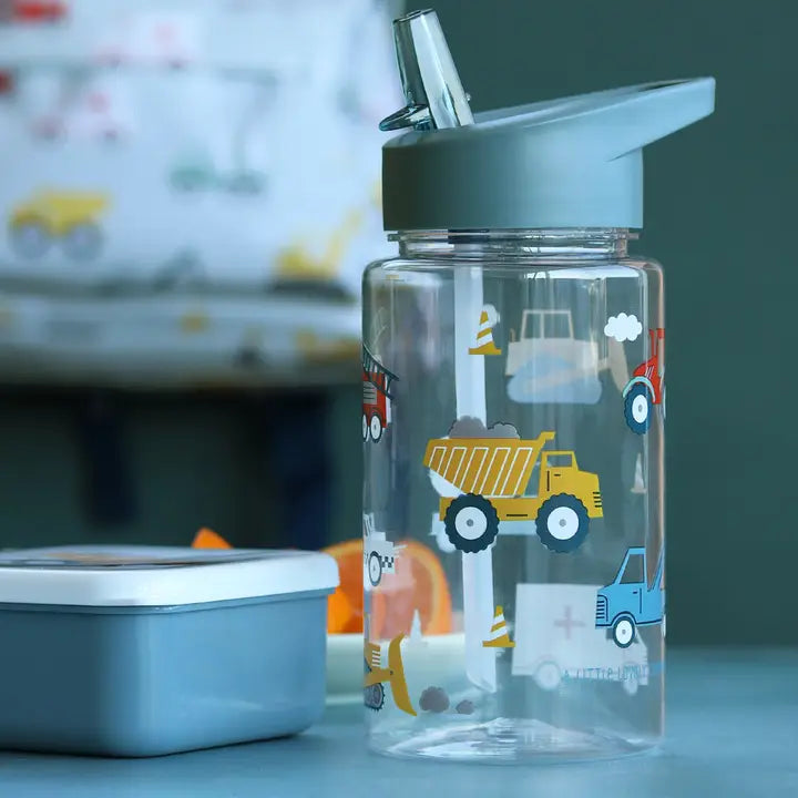 A Little Lovely Company - Drink Bottle - Vehicles- Cars