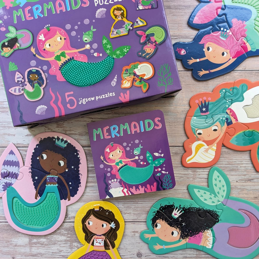 Jigsaw Puzzles - Touch and Feel - Mermaids