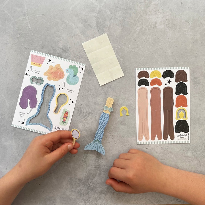 Cotton Twist - Make Your Own Mermaid Peg Doll