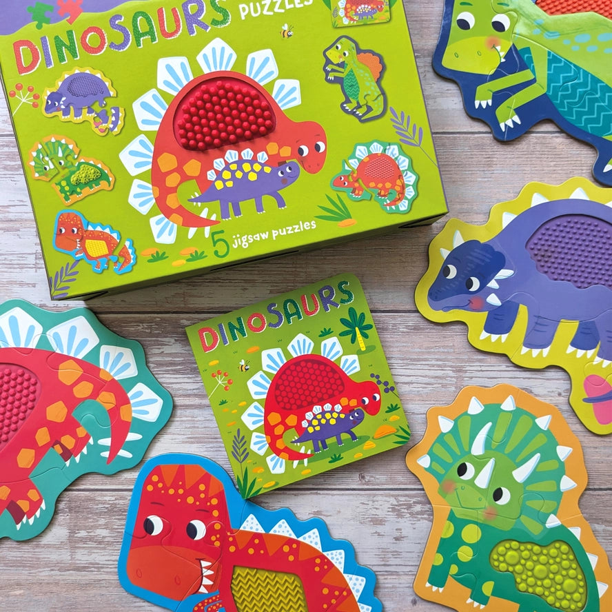 Jigsaw Puzzles - Touch and Feel - Dinosaur