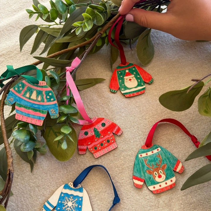 Cotton Twist - Christmas Jumper Decoration Kit