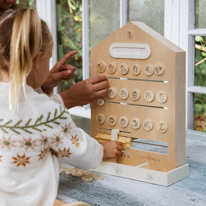 Coco Village - Wooden Routine, Tasks & Rewards Board