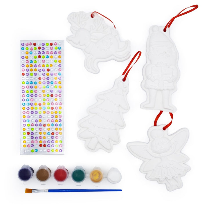 Christmas Crafts - Paint Your Own Hanging Decorations