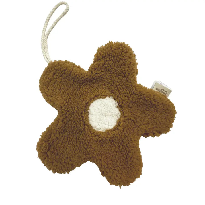 Malomi - Pacifier Holder - Toy Daisy Brown