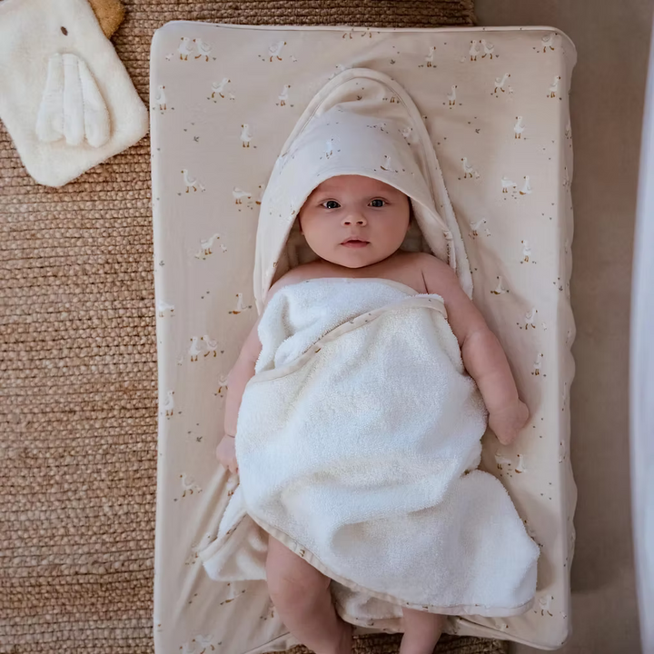 Little Dutch - Changing Mat Cover - Little Goose / Newborn Naturals - Mabel & Fox