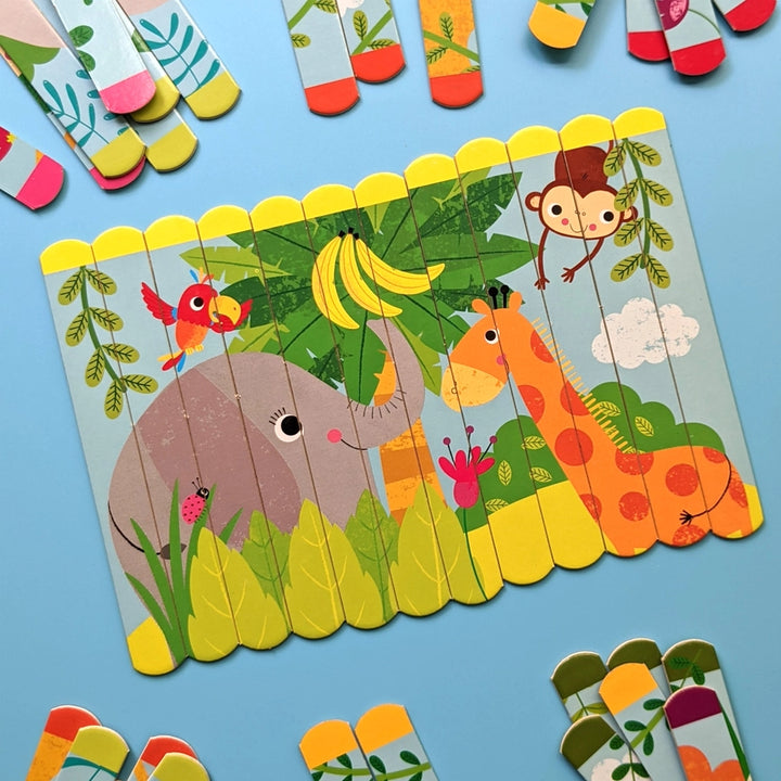 Puzzle Sticks - Jungle