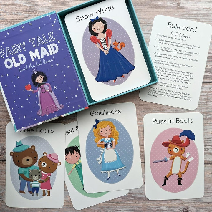 Fairy Tale Old Maid - Children's Matching Card - Mabel & Fox