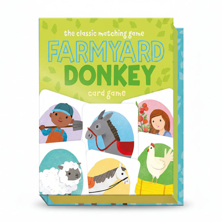 Farmyard Donkey - Children's Matching Card Game - Mabel & Fox