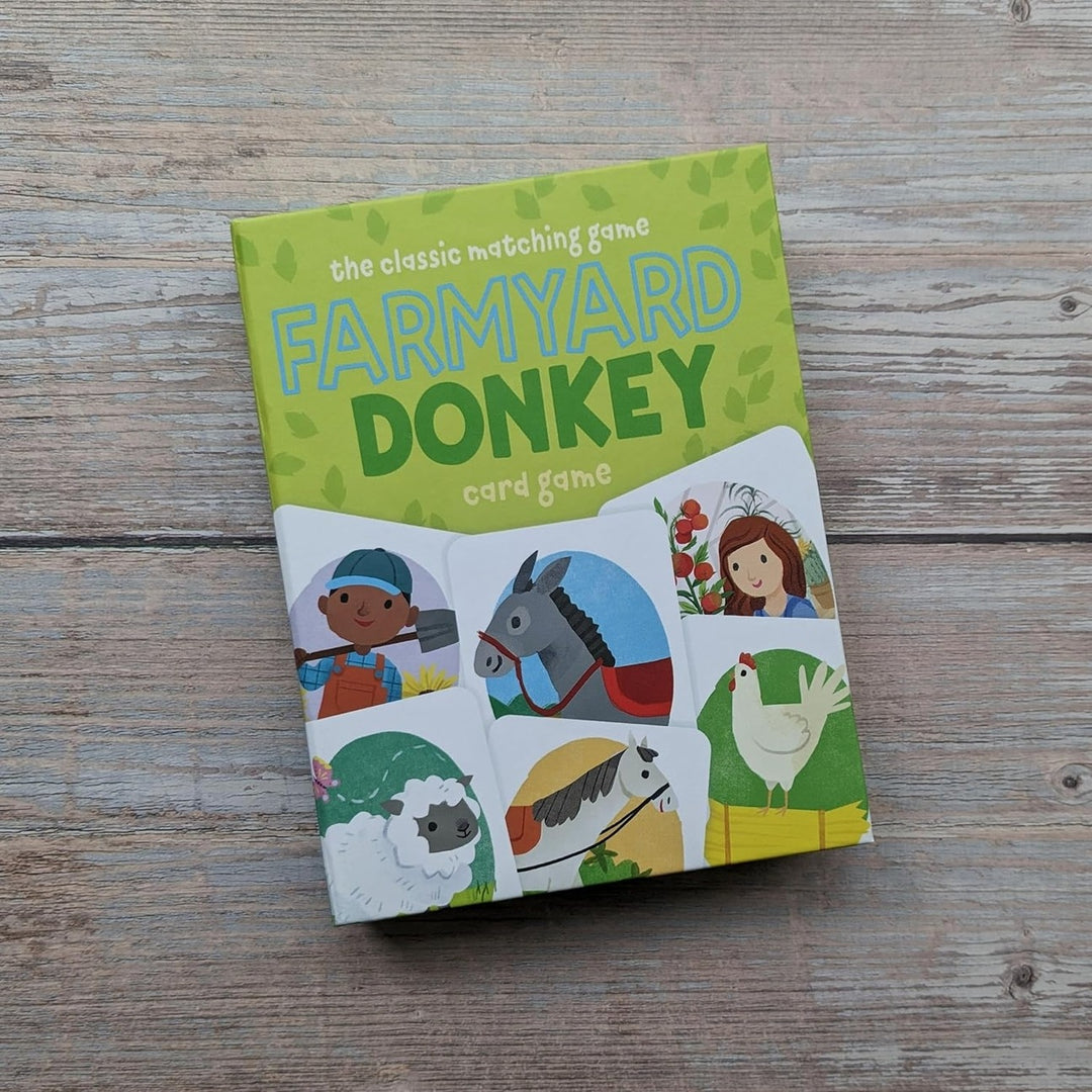 Farmyard Donkey - Children's Matching Card Game - Mabel & Fox