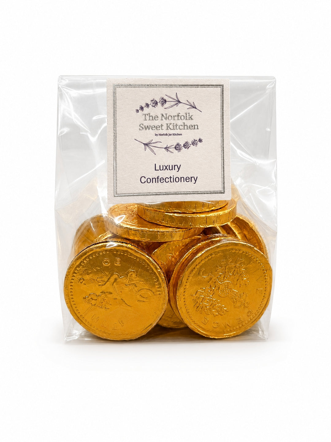 The Norfolk Sweet Kitchen - Milk Chocolate Coins