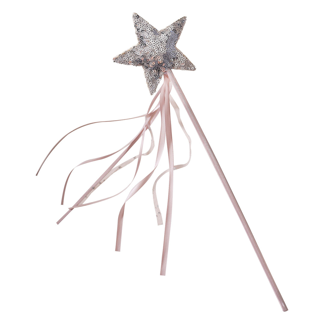 Ginger Ray - Pink & Silver Sequin Star Wand