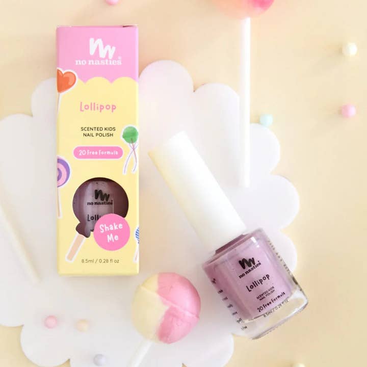 No Nasties – Scented Nail Polish – Lollipop - Mabel & Fox