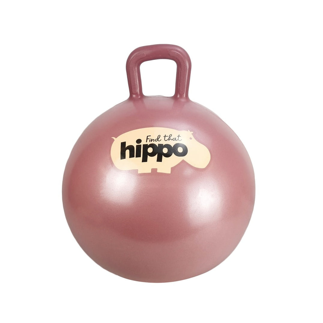 Find That Hippo - Hopping Ball - Turkish Rose - Mabel & Fox