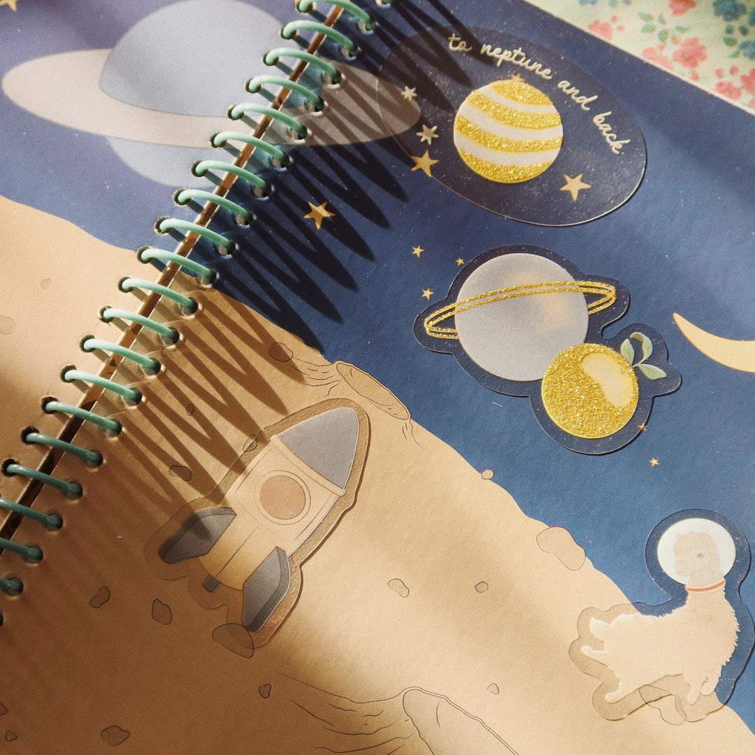 Konges Slojd - Sticker Book - Blue