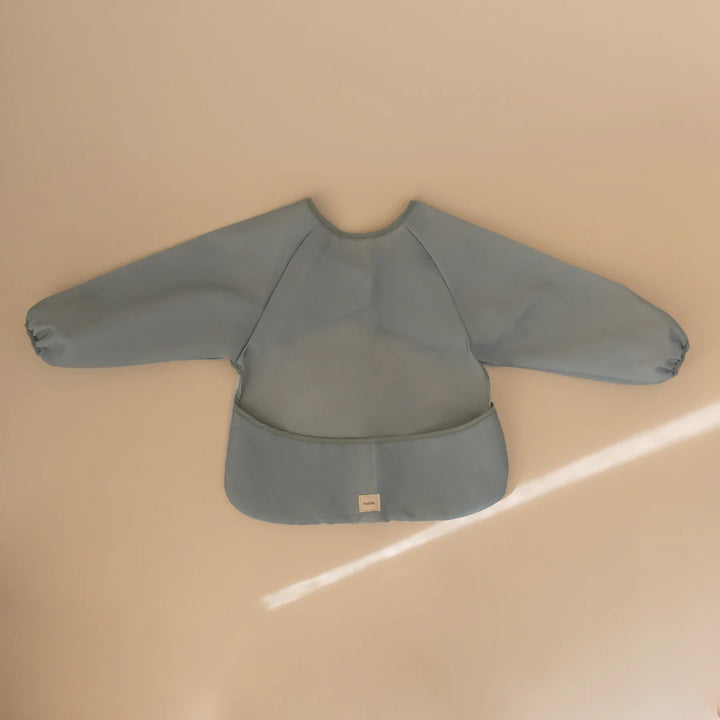 Mushie - Long Sleeve Bib - Roman Green