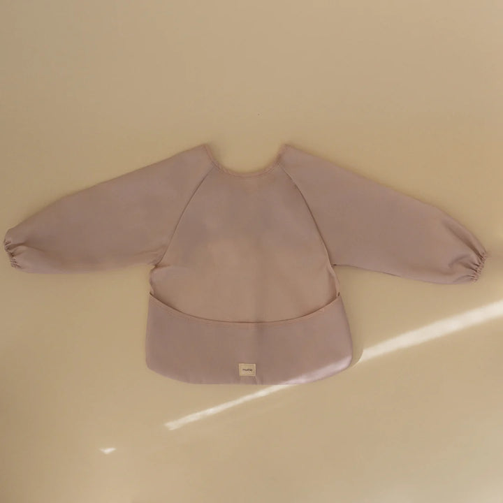 Mushie - Long Sleeve Bib - Blush