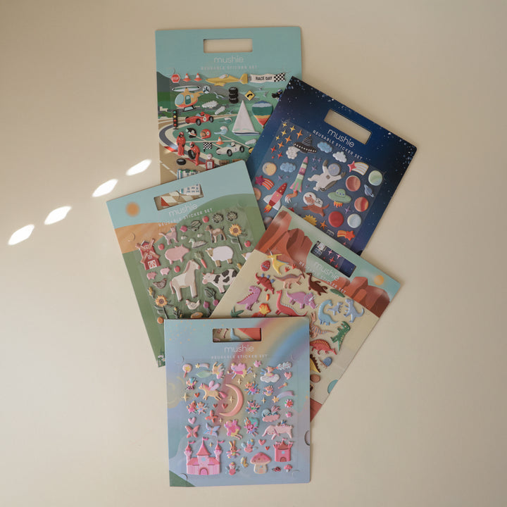 Mushie - Reusable Sticker Set - Fairies