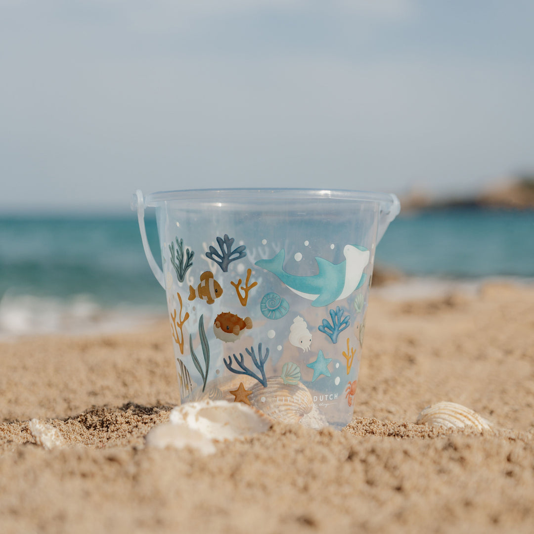 Little Dutch - Seashell Bucket - Ocean Dreams Blue